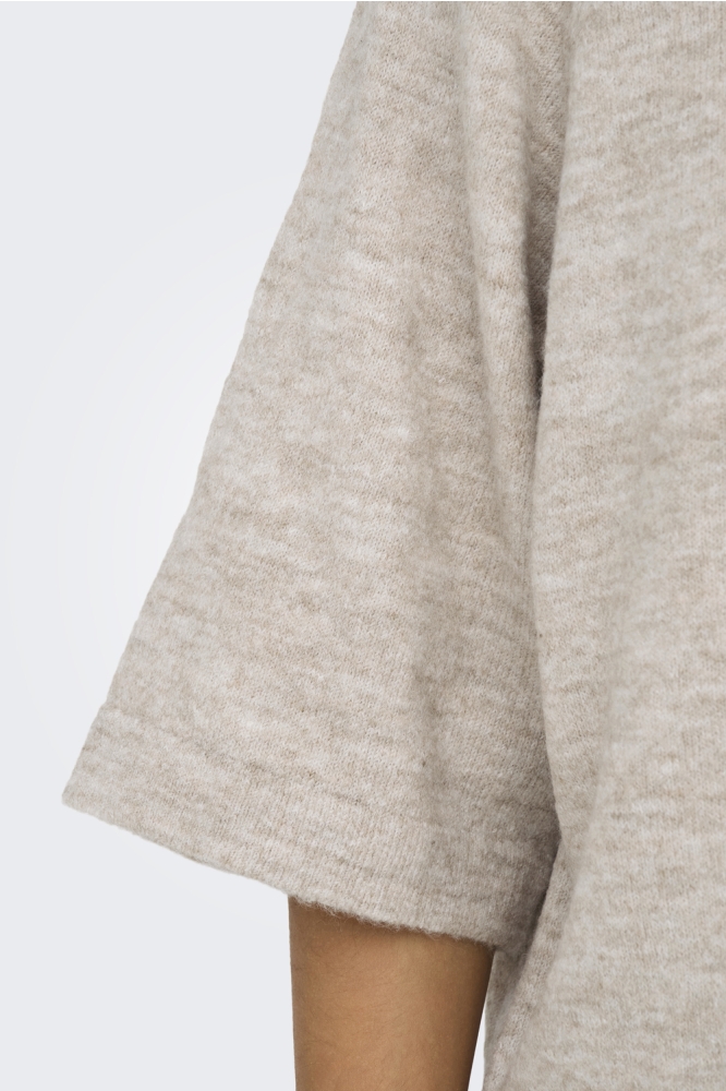 ONLSIMONI 3/4 PULLOVER KNT NOOS 15333199 PUMICE STONE/MELANGE